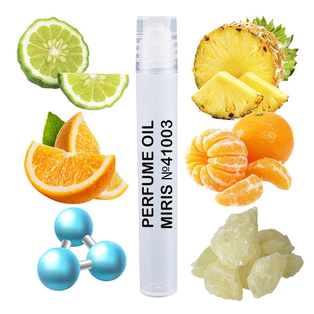 MIRIS No. 41003, Inspired by Gumin, Long-Lasting Unisex Perfume Oil for Women & Men Roll-On, Rollerball 0.34 Fl Oz / 10 ml