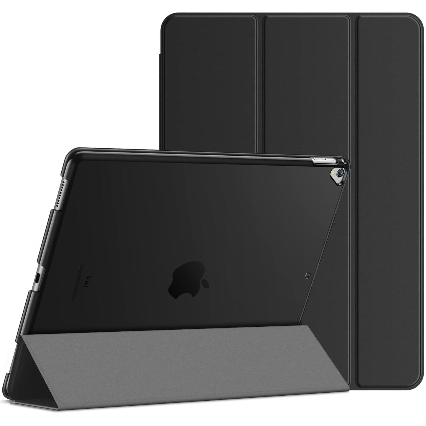 Jetech Case For Ipad Pro 12.9 Inch (1St And 2Nd Generation, 2015 And 2017 Model), Auto Wake/Sleep (Black)