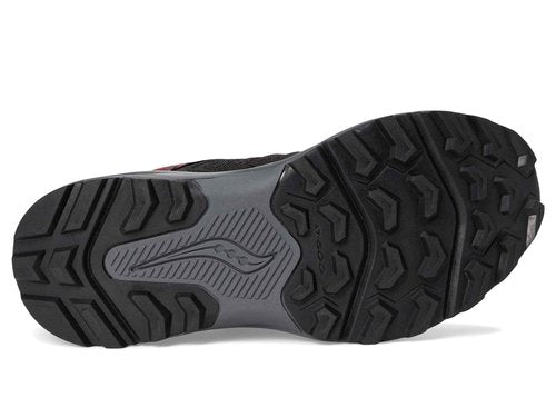 Saucony Women's Excursion TR17 Hiking Shoe, Black/Shadow, 9.5 Wide