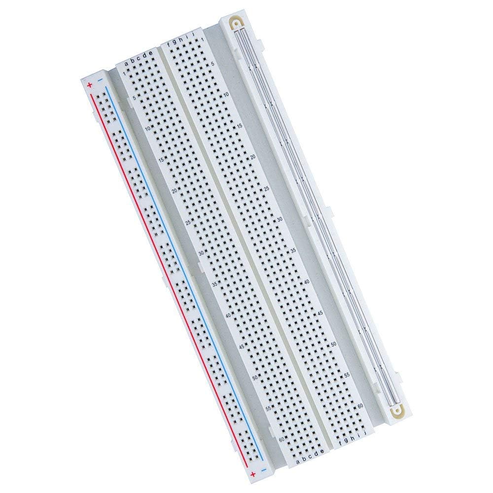 ELEGOO 3pcs Breadboard 830 Point Solderless Prototype PCB Board Kit for Arduino Proto Shield Distribution Connecting Blocks