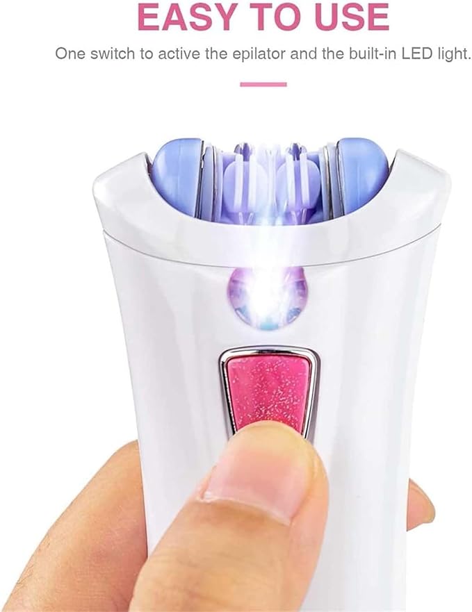 Glabrouse Skin Epilator,2025 New Glamorous Skin Facial Hair Remover for Women Face, Women's Electric Shaver for Underarm Hair Removal Ladies' Hair Removal Device (1)