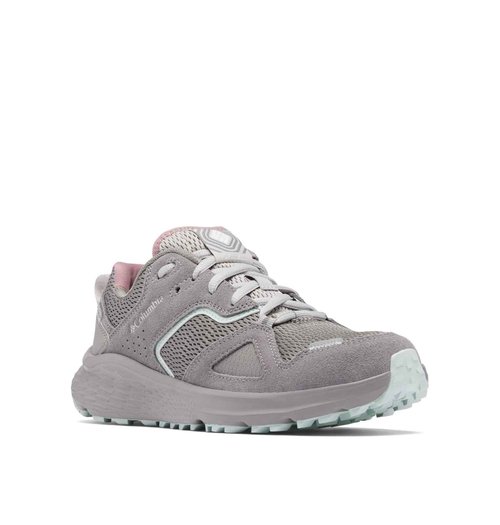 Columbia Womens Bethany Hiking Shoe, Stratus/Cool Green, 6.5