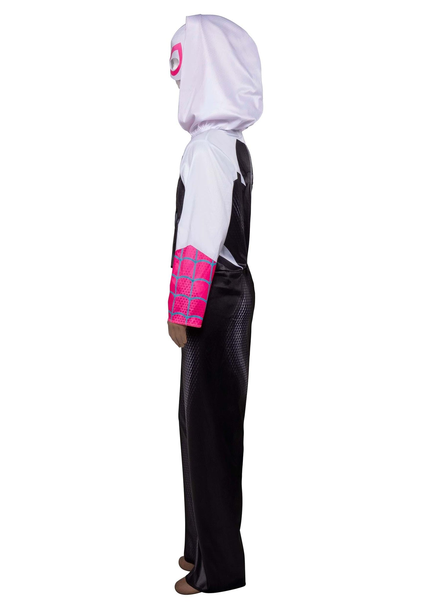 Marvel Spider-Gwen Official Youth Adaptive Costume - Costumes with Adaptive Features (Wheel Cover Sold Separately) (S) Multi
