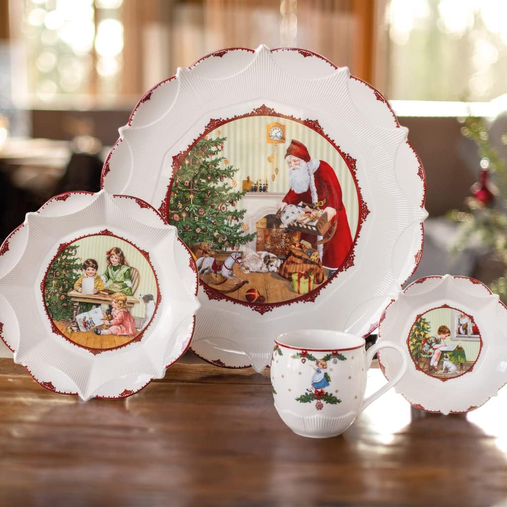 Villeroy & Boch 14-8332-2241 Fantasy Pastry Plate, Porcelain, White