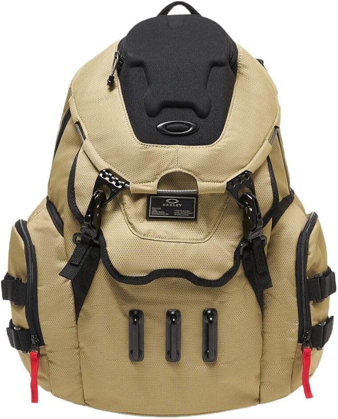 Oakley Mens Bathroom Sink Recycled Backpack, Pebble, One SIze