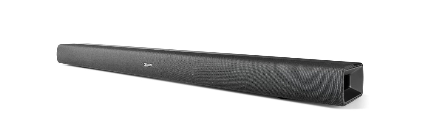 Denon DHT-C210 Full-Range Dolby Atmos Sound bar with Built-in subwoofers and Bluetooth Streaming., Black
