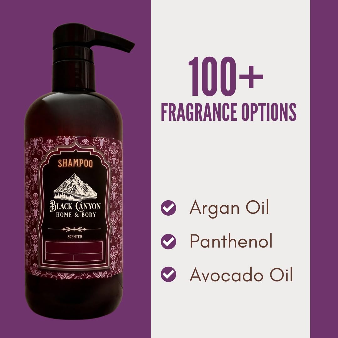 Black Canyon Simply Sensual Scented Argan Oil Hair Shampoo, 16 Oz