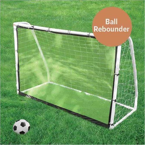 Soccer Goal Target 3 in 1 Trainer Practice Net – Goal Post Cage & A Rebounder Net & Target Holes Net for Kicking Accuracy – Ball & Pump Included, Great for Outdoor Sports Activity
