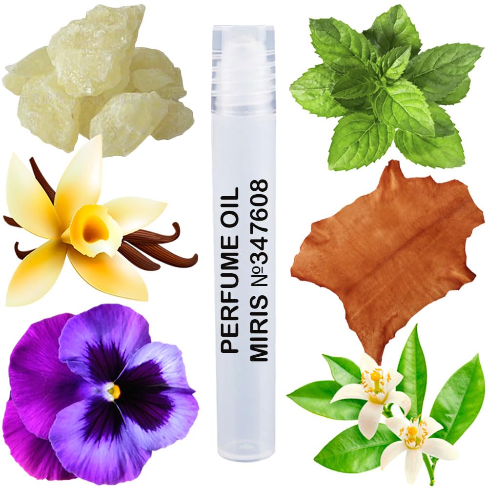 MIRIS No. 347608, Inspired by Aura Loew Floral, Long-Lasting Perfume Oil for Women Roll-On, Rollerball 0.34 Fl Oz / 10 ml