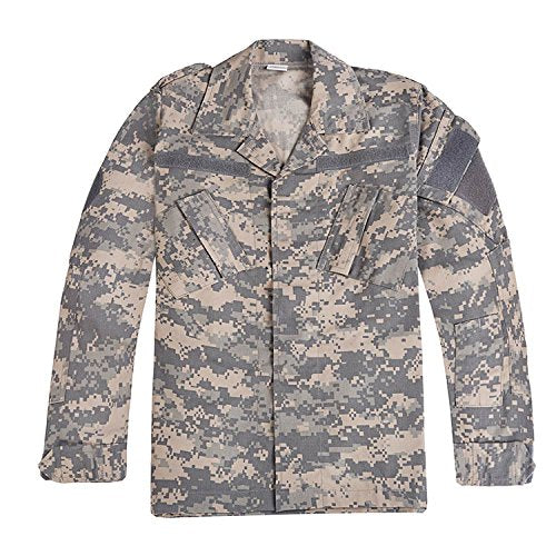 H World Shopping Tactical Airsoft Kids Clothing Children BDU Hunting Military Camouflage Combat Uniform Suit ACU, 120