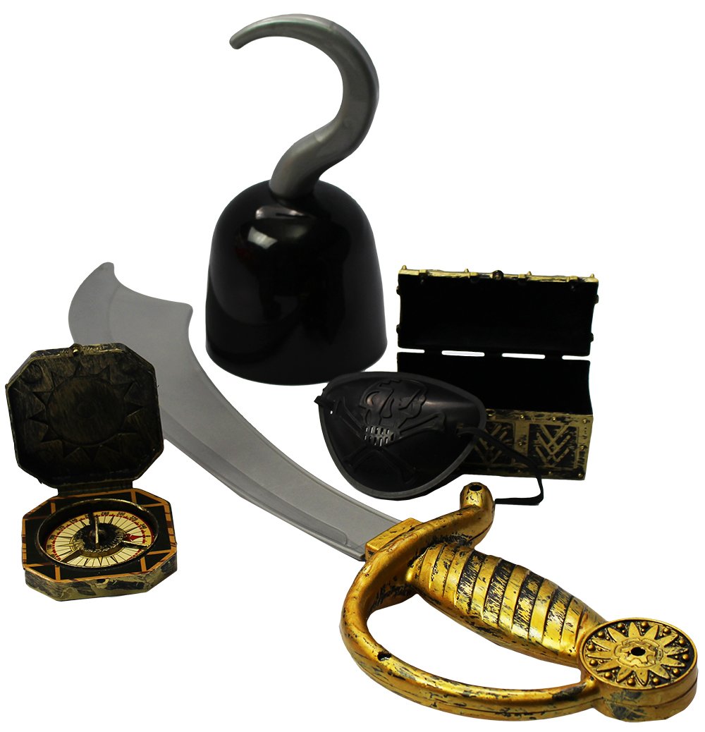 Funny Party Hats Pirate Accessories - Costume Accessory Set
