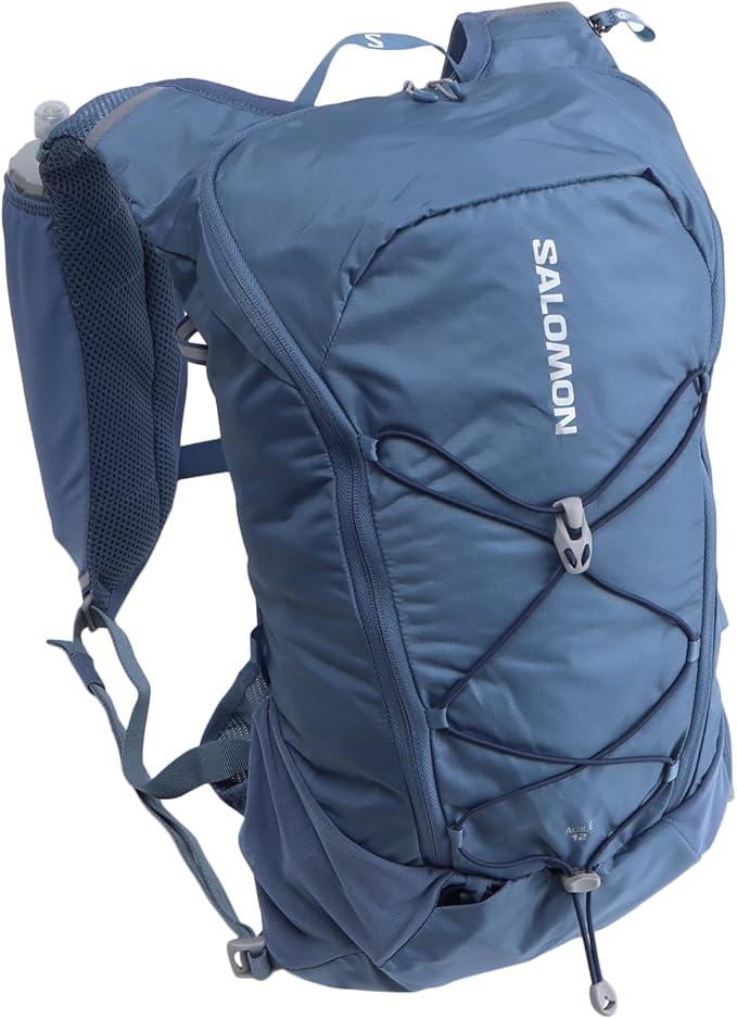 Salomon Unisex Agile 12 Set, Hydration & Storage Vest with 500ml Flasks Included
