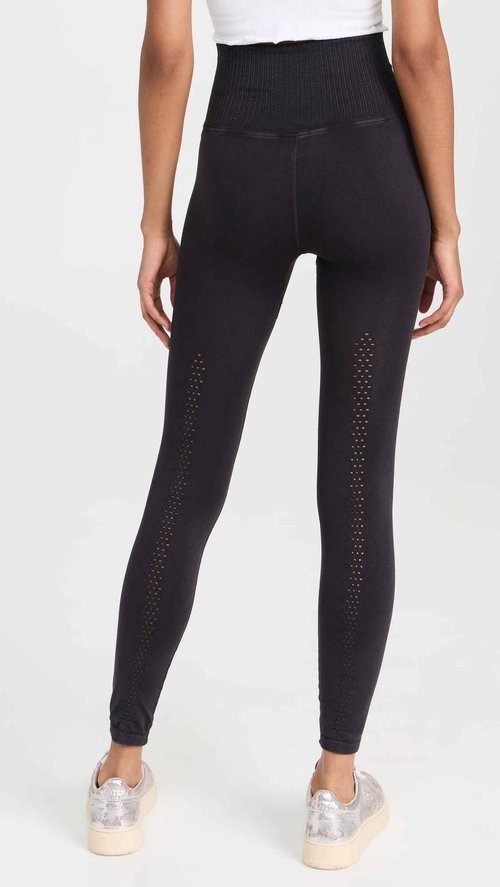 Free People Women's Good Karma Leggings, Washed Black, XS-S