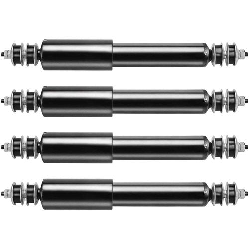 EZGO TXT Shocks 1994-up EZGO Golf Cart Front and Rear Shock Absorbers Set Fit for Gas and Electric Medalist EZGO TXT Golf Carts Replaces OEM #70248-G01, 76418-G01, 70324-G01,Nivel Part #5006