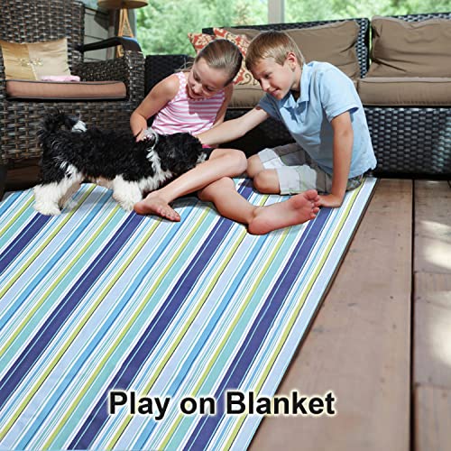 FashionLive Beach Blanket Extra Large Picnic Blankets Sandproof Waterproof Outdoor Indoor Blanket Lightweight Handy Mat Po...