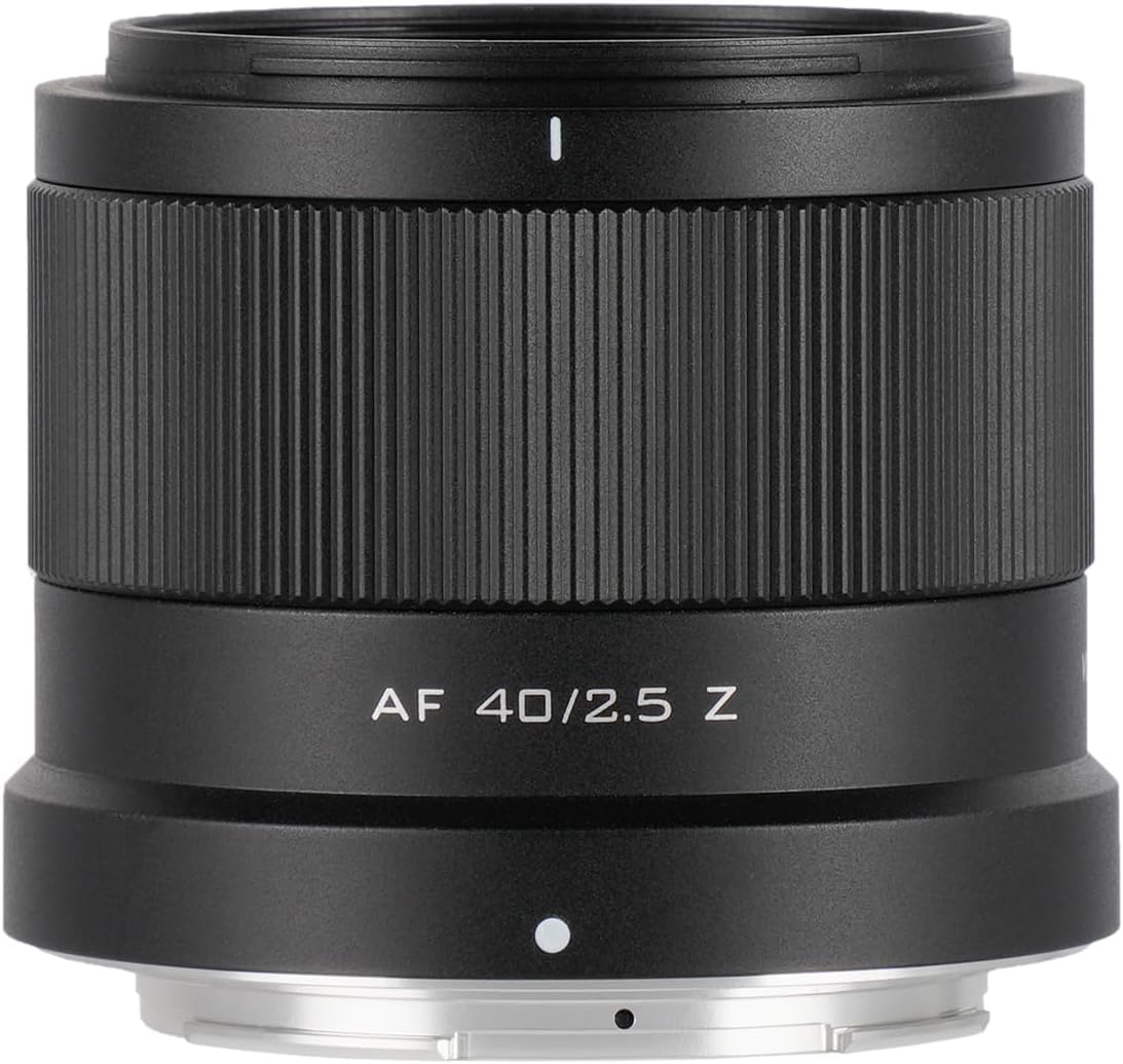 VILTROX AF 40mm F2.5 f/2.5 Z Mount Lens for Nikon Mirrorless Cameras,Full Frame Auto Focus Lens for Zf Z5 Z50 Z6 Z6II Z7II Z8 Z9 ZFC Z30 Z9 Z8