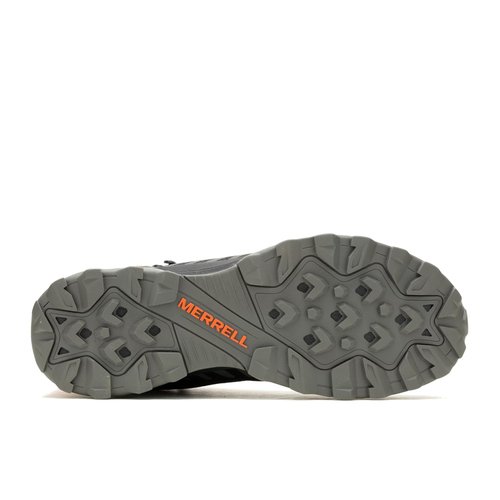 Merrell Men's Speed Eco Mid Waterproof Boot, Charcoal/Tan 7 M
