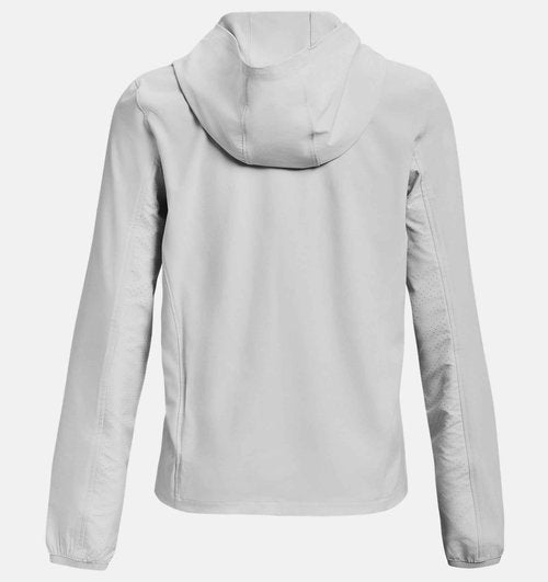 Under Armour Womens Squad 3.0 Warm-Up Full-Zip Jacket - Water Resistant MD