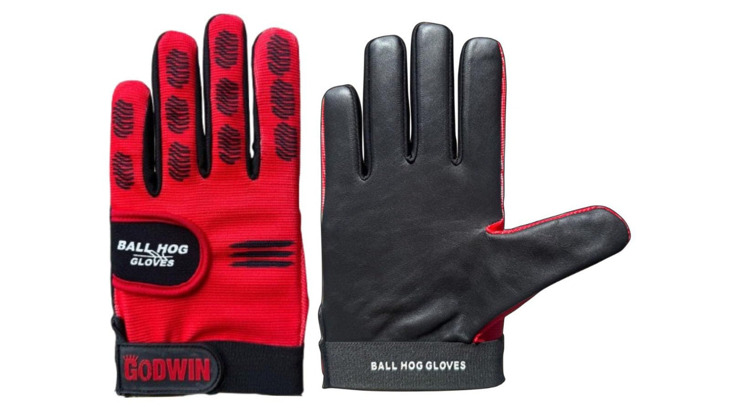 Ball Hog Ball Handling Gloves (Unweighted) (Large (H.S./College))