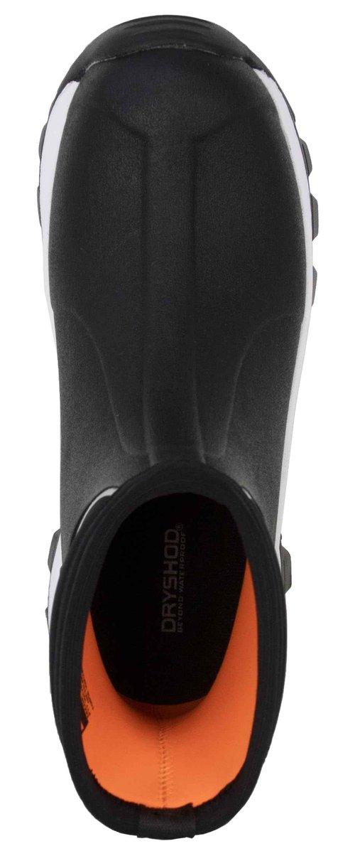Dryshod Evalusion Lightweight Men's Ankle Boot | Waterproof | Rubber | Comfortable | Black | Size 12