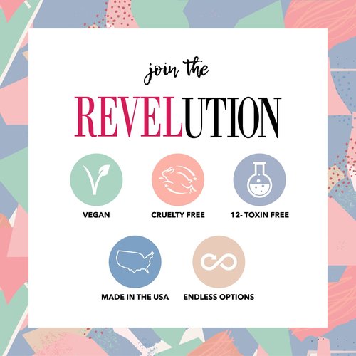 Revel Nail Dip Powder Nail Kit, 12 Pink & Red Shades, Chip Resistant Dip Powder for Nails with Vitamin E and Calcium, DIY Manicure Set, Made in USA