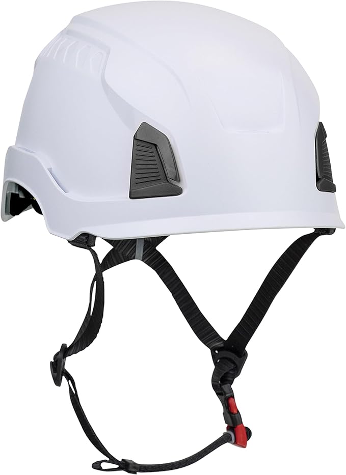 PIP Traverse Non-Vented, Industrial Climbing Helmet MIPS Technology, EPS Foam Impact Liner, 4-Point Chin Strap, ANSI II