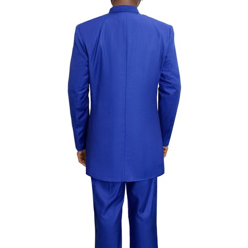 African Dashiki for Men Top and Pants Set African Outfits Formal Wedding Party African Mens Clothing TR2 Royal Blue XX-Large