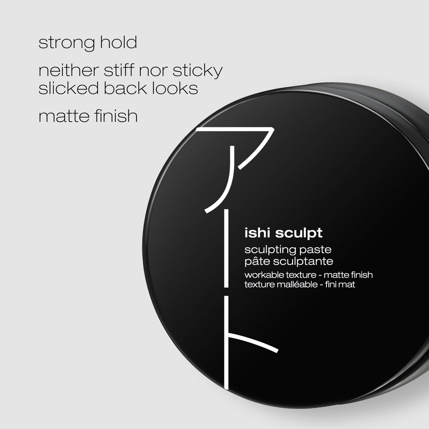 shu uemura art of hair Ishi Sculpt Texturizing & Sculpting Paste - Frizz Control and Long-Lasting Hold, Adds Texture and Subtle