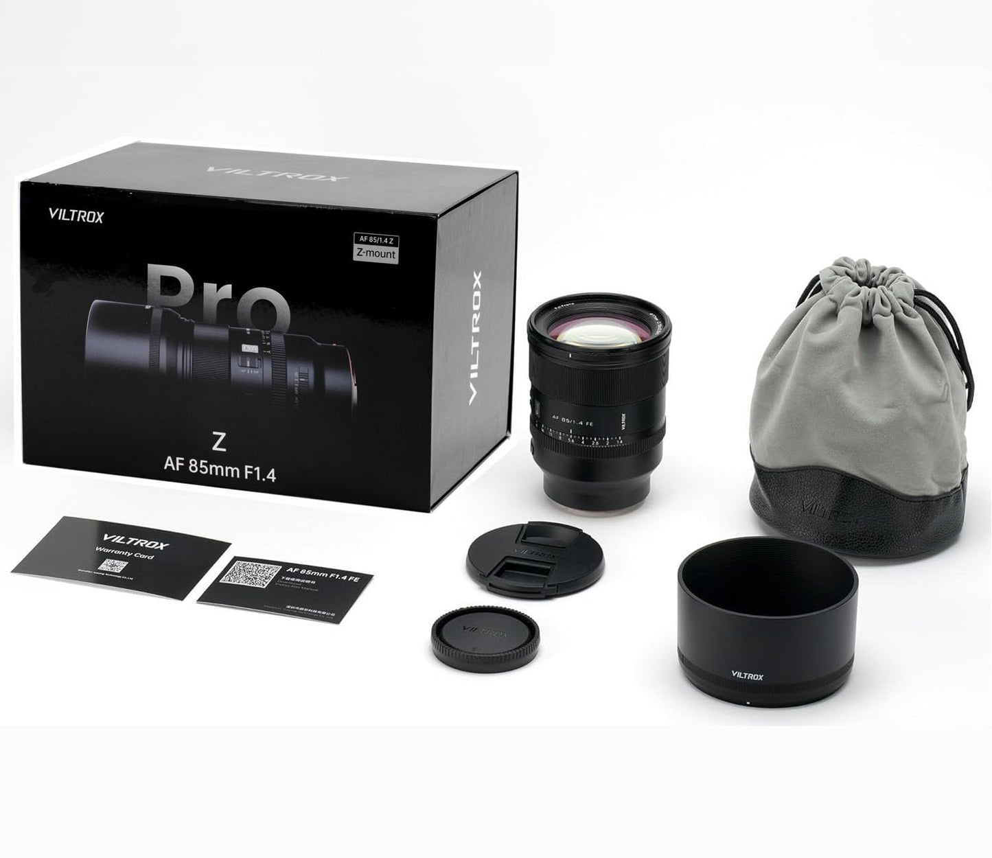 VILTROX 85mm f/1.4 F1.4 Z STM Full Frame Portrait Lens for Nikon Mirrorless Cameras,Autofocus Large Aperture Lens Compatible with Z-Mount Z30 Z50 Z50II ZFC Z5 Z5II Z6 Z6II Z6III Z7 Z7II Z8 Z9 ZF ZR
