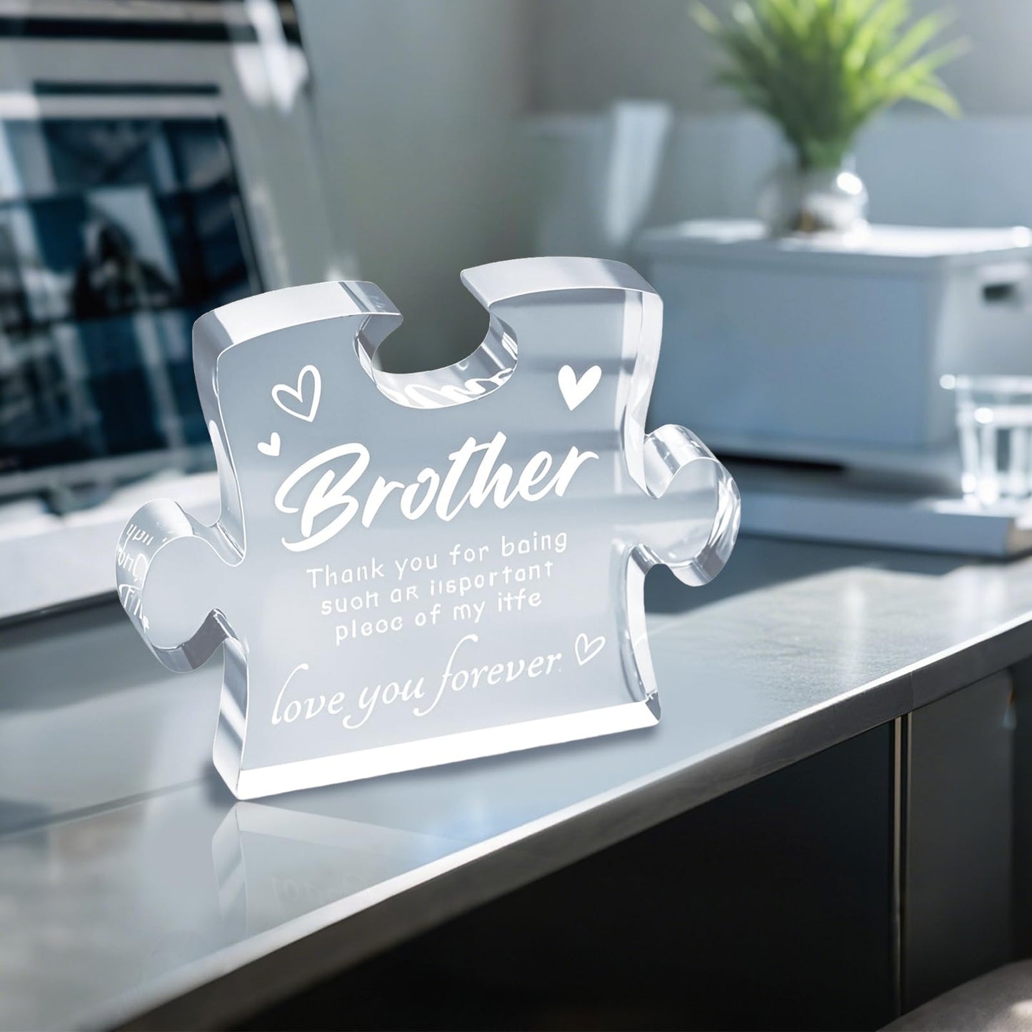 CORNER RUNNER Brother Gifts from Sister - 4PCS Funny Birthday Gift for Brothers, Christmas Gift for Brother Men
