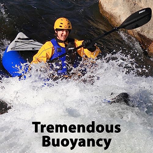 Sea Eagle 380X 12'6" Explorer Inflatable Kayak- Fishing, Touring, Camping, Exploring &White Watering-Self Bailing, Removab...