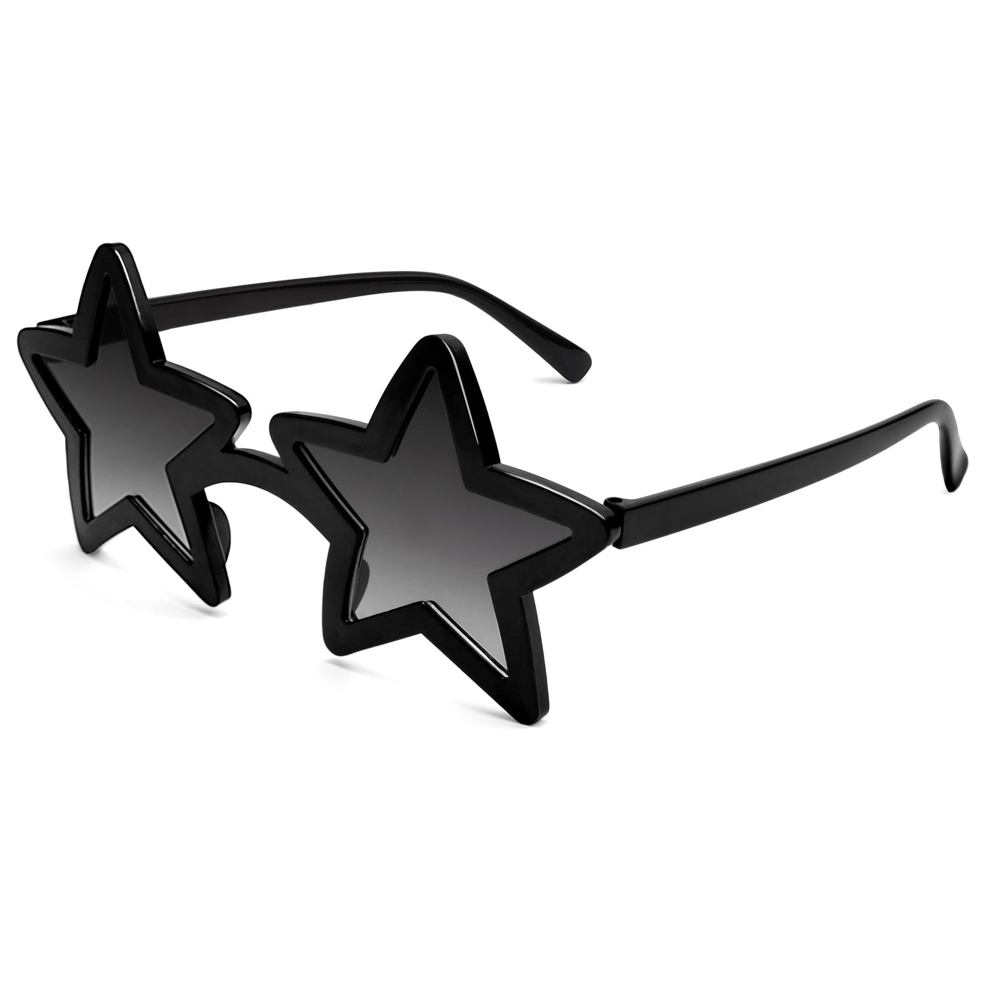 VANLINKER Colorful Star Shape Sunglasses Party Glasses VL9839,Black
