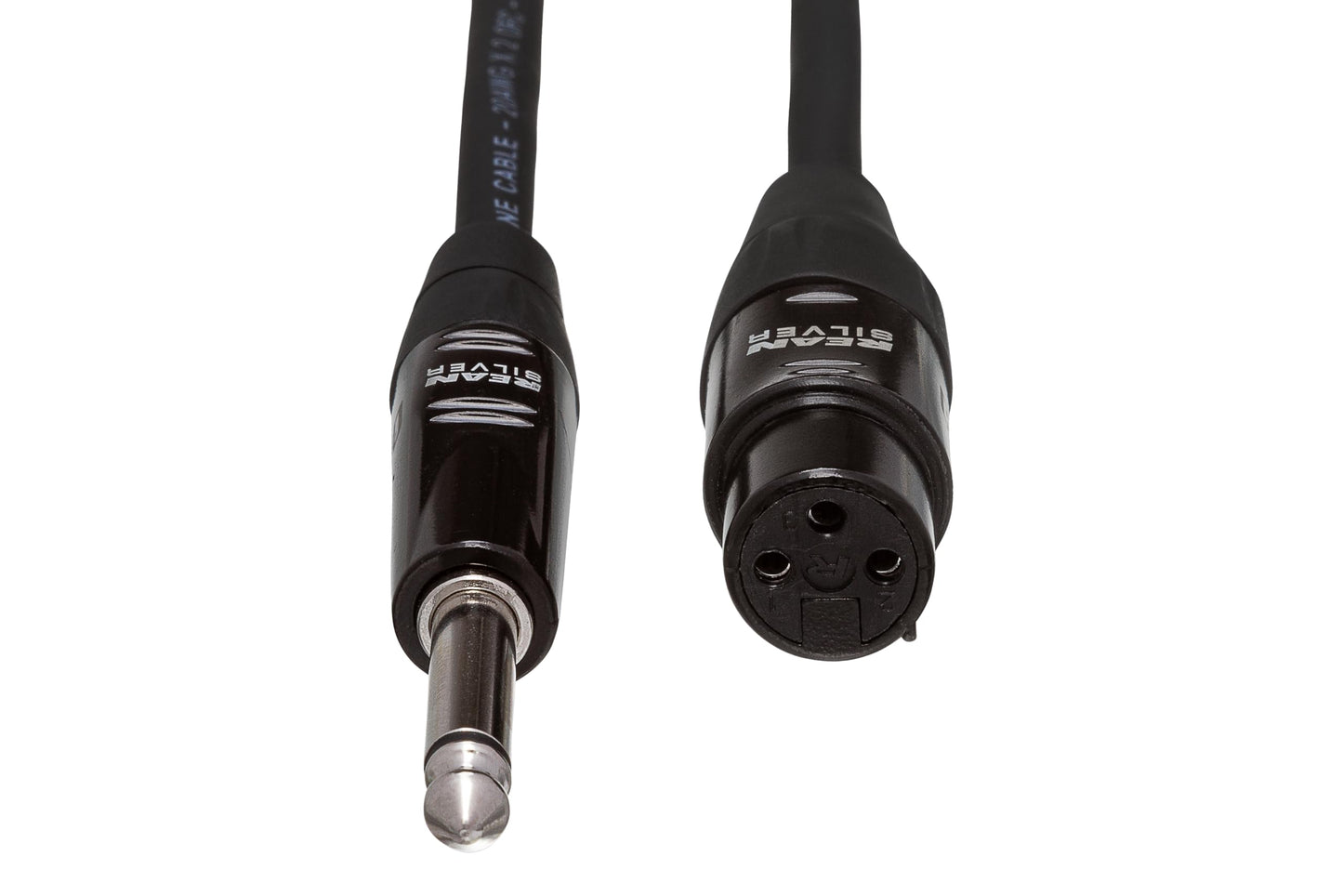 Hosa Hmic-025Hz Pro Microphone Cable, Rean Xlr3F To 1/4 Ts, 25 Feet