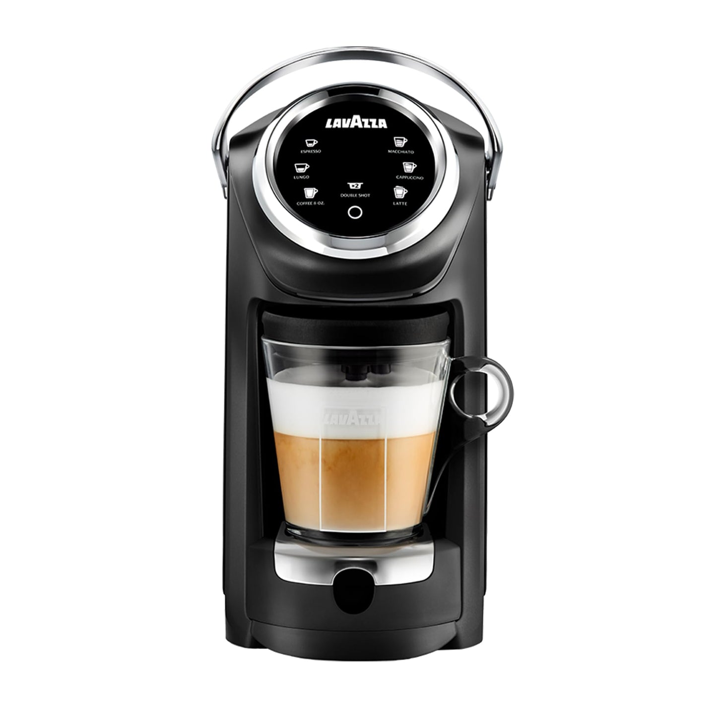 Lavazza Expert Coffee Classy Plus Single Serve ALL-IN-ONE Espresso & Coffee Brewer Machine - (Includes Built-in Milk Vessel/Frother)
