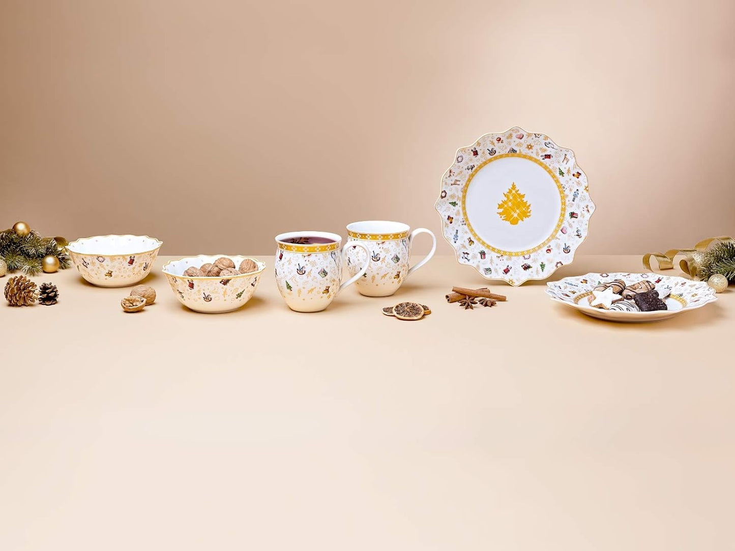 Villeroy & Boch Delight Breakfast 2 Anniversary Edition Set 6 Pieces, 6tlg, White