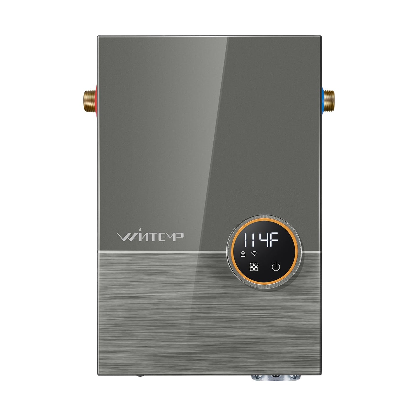 Wintemp Tankless Water Heater Electric 14.4kW, 240 Volt On Demand Instant Hot Water Heater, Within 1℉ Stable Temp, Up to 3.5GPM, WiFi Control, ETL Certified, Eco, WM15