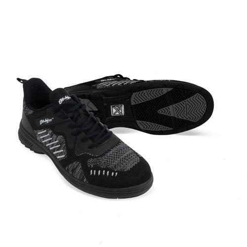 KR Strikeforce Admiral Black/Grey Men's Right Hand Only Performance Bowling Shoe (US Footwear Size System, Adult, Men, Numeric, Medium, 10)