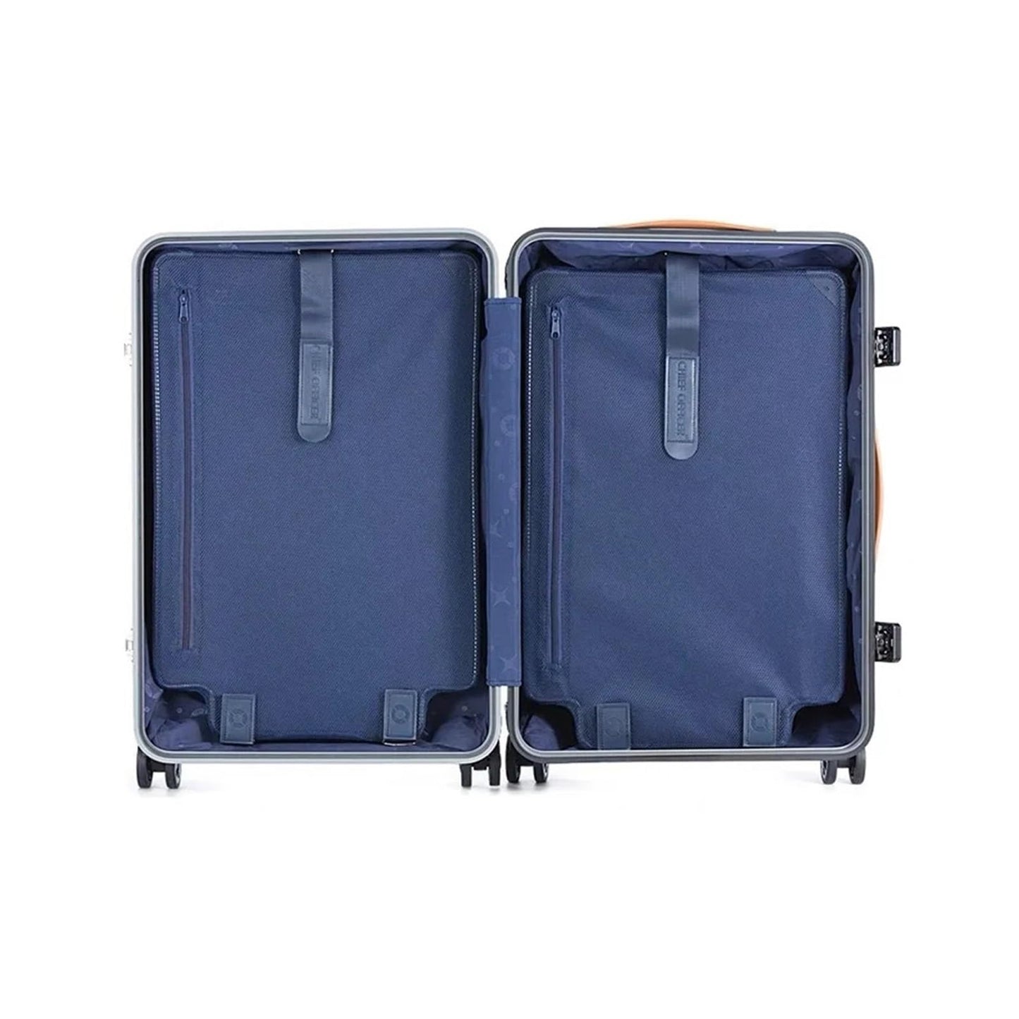 MUdson Trunk 20" 26" Inch Aluminum Cabin Suitcase Butterfly Lock Rolling Luggage Bag Trolley Bag On Wheels Durable (Color : 26 Combination Lock)