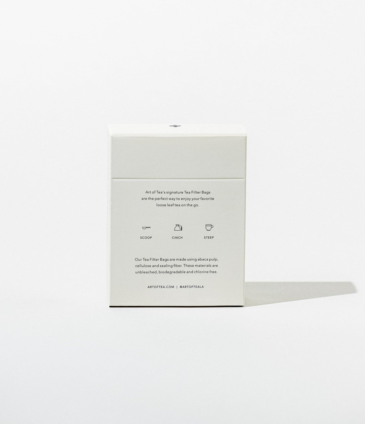 Art of Tea | Filter Bags 4" by 3.5"| Single Use | 100 Count | Works With Coffee or Tea
