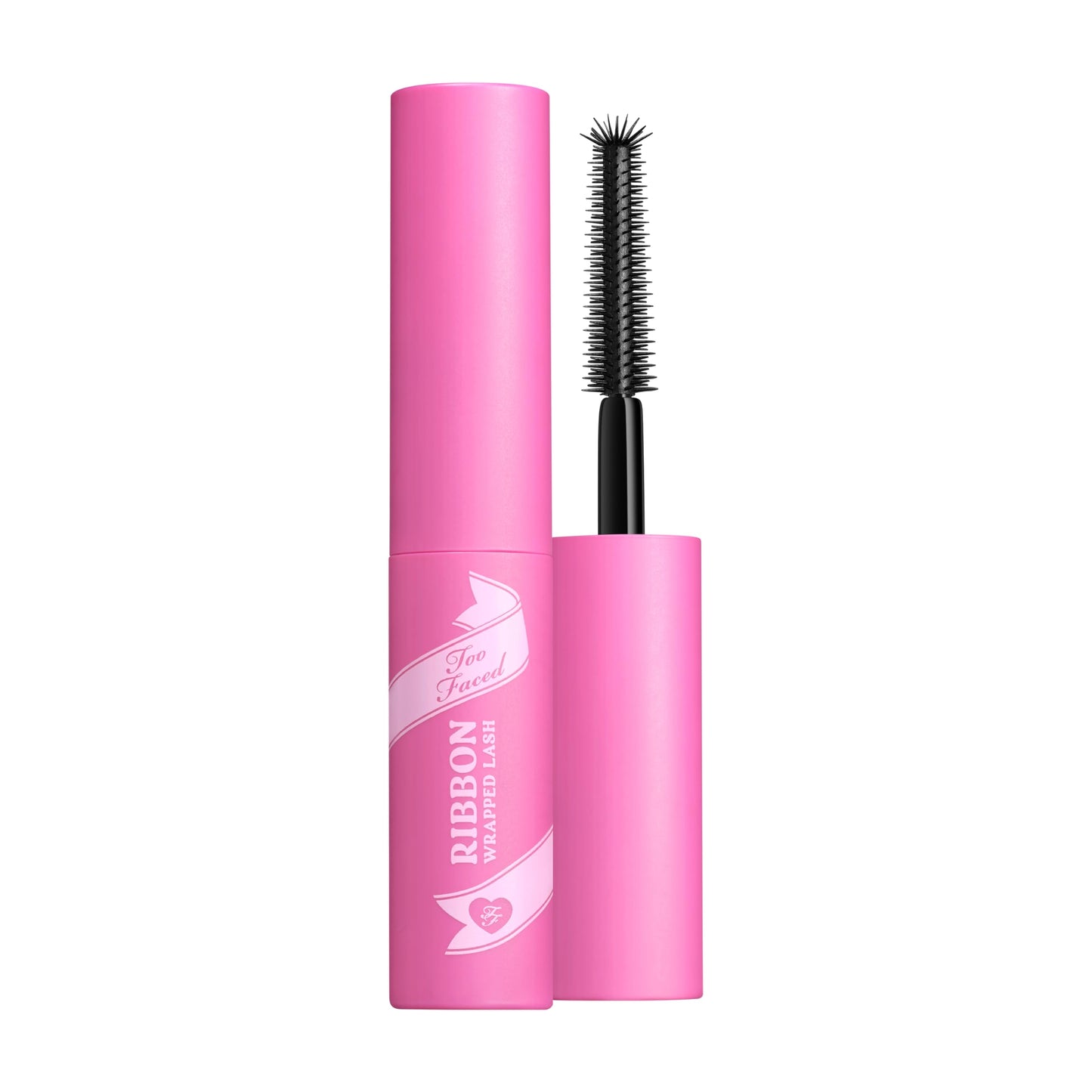 Too Faced Ribbon Wrapped Lash Mascara | Extreme Length Tubing Mascara with no Smudging, Flaking or Clumping, Travel Size, 0.16 F