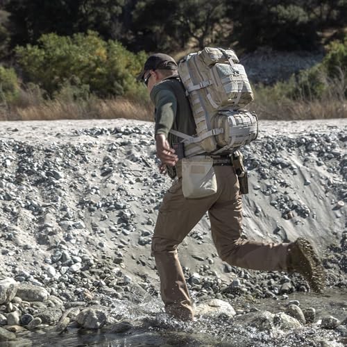 MAXPEDITION Gyrfalcon Backpack (Khaki-Foliage) 36L Tactical Backpack with Detachable Waist Pack, MOLLE Internal Frame Ruck...