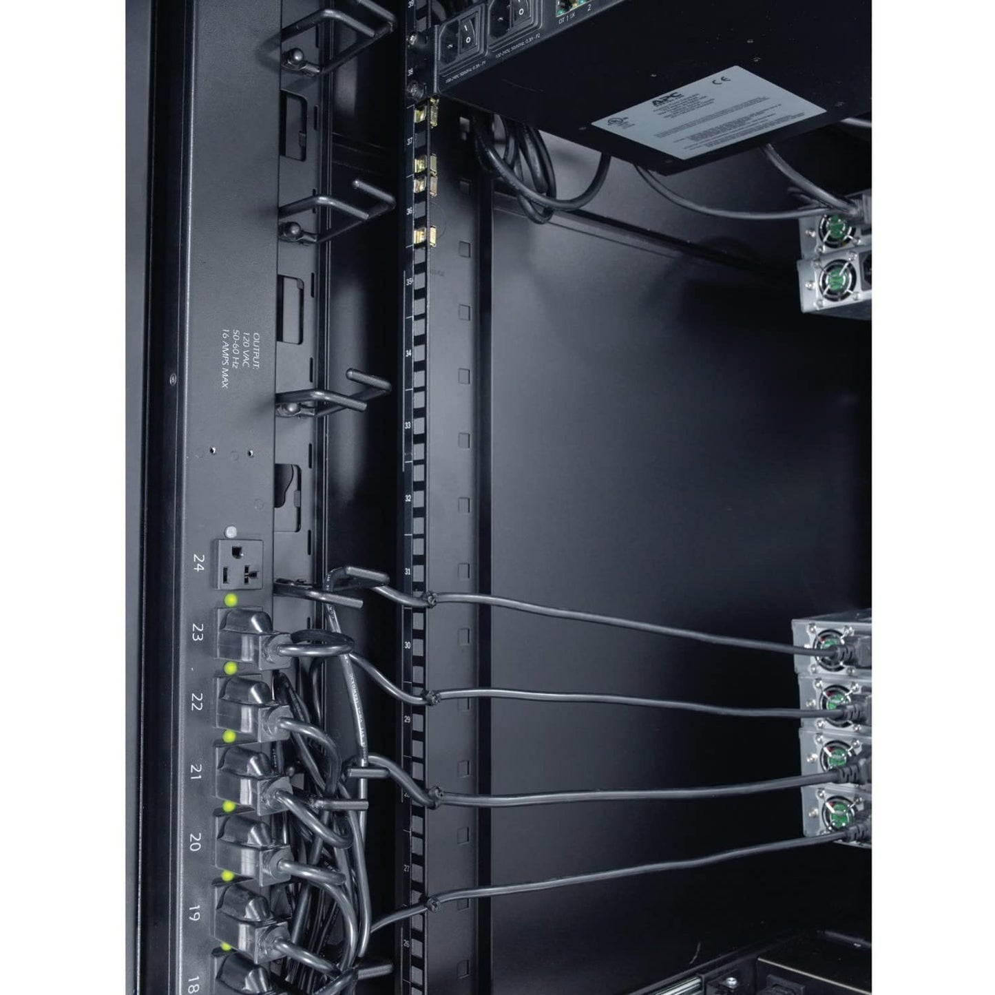 Apc By Schneider Electric Ar8442 Netshelter Cable Routing, 30.16 X 2.17 X 3.35, White, 2 Piece