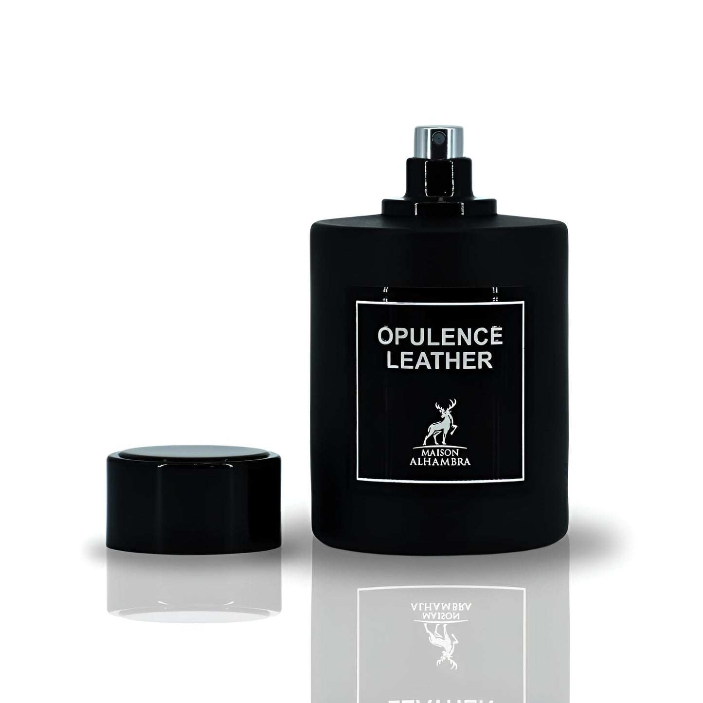 Maison Alhambra Opulence Leather for Men Eau de Parfum Spray, 3.4 Ounce / 100 ml