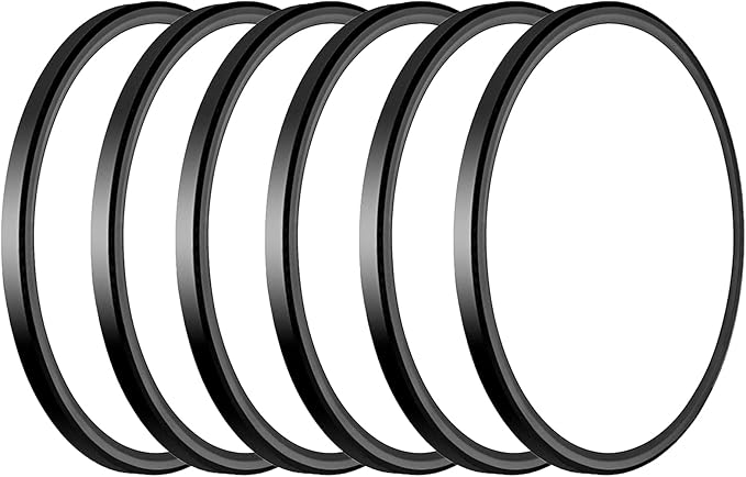 WKONCLDY 6Pack 3200lm LED Flush Mount Ceiling Light, Super Slim 12 inch LED Ceiling Light, 5000K LED Ceiling Light for Bed...