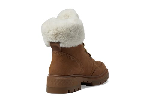 Timberland Women's Cortina Valley Winter Hiker WP Boot, Medium Brown Nubuck, 6