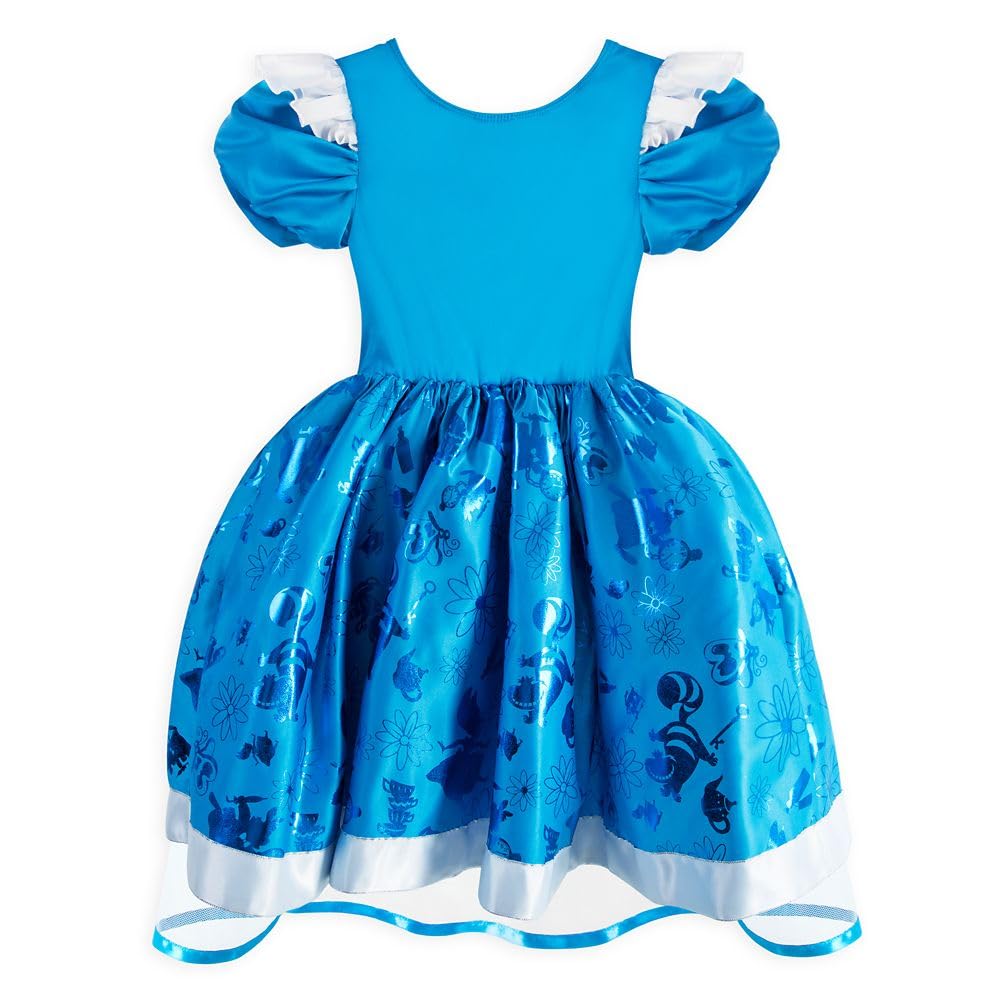 Disney Store Girl's Dress Up Costumes for Play (Alice from Alice in Wonderland) - Premium Costumes for Kids, Cosplay for Children