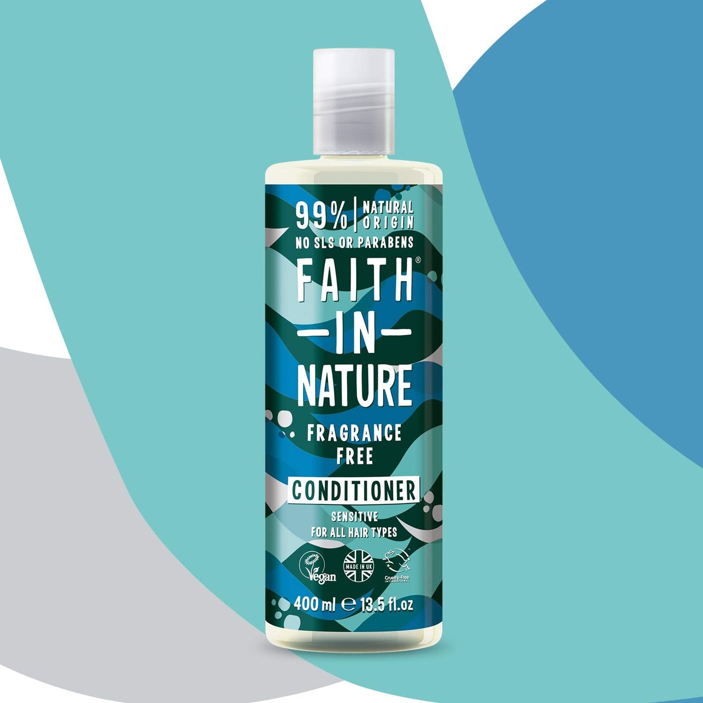 Faith in Nature Natural Fragrance Free Conditioner 400ml