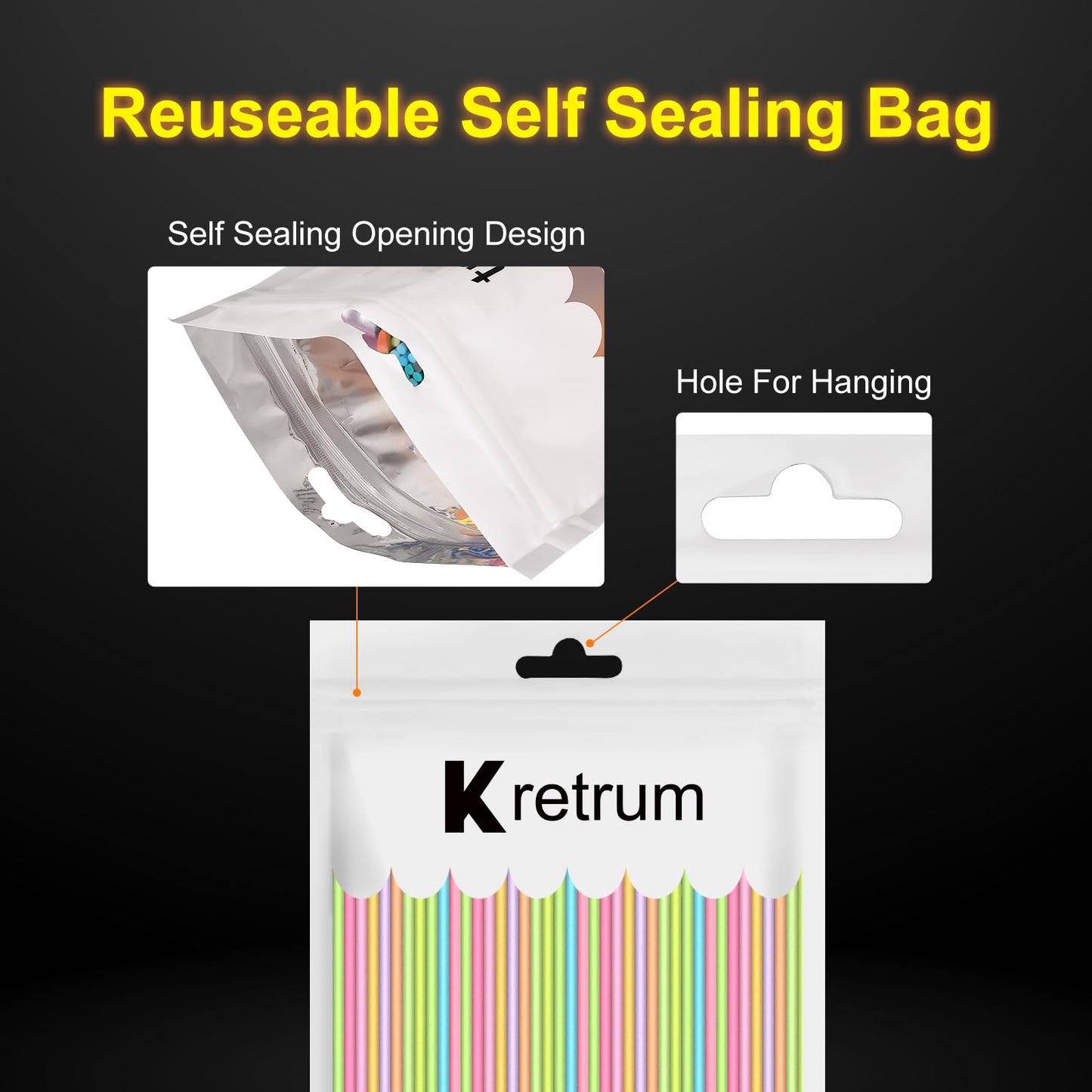 Kretrum Glow in The Dark 3D Doodler Pen Refills for 3Doodler Start+ 3D Pen 2.5mm PCL Filament Refills Packs 10 Colors Glow Filament Each Color 10 pcs Total 100 pcs Only Fit for 3Doodler Start Pen