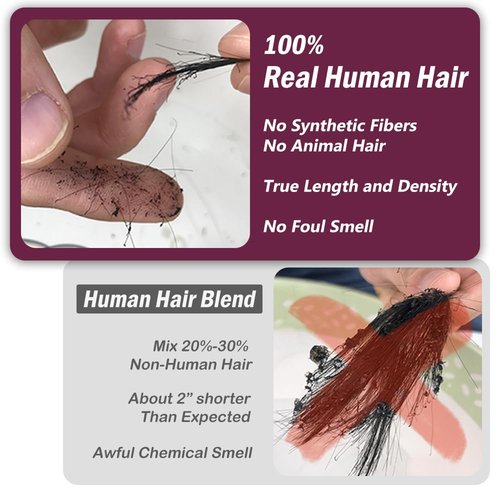 KRN Clip in, 136g 8 pcs Kinky Curly Human Hair Extensions Clip ins for Black Women 12A Natural Black Real Hair Extensions Clips in Human Hair with 20 Clips Easy to Wear 20 Inch