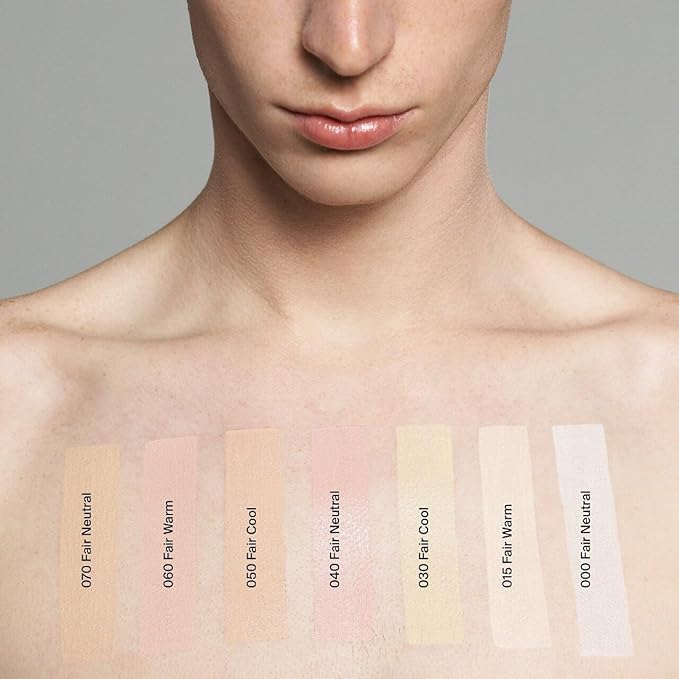 Medium/Light Spectrum-Color Changing Foundation 4 in 1 -with SPF 50+,Hydrating Longwearing & Waterproof，Makeup Care (light spectrum - suitable for people with fair skin, 1.2oz)